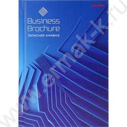 Зап. книжка  80л А6 тв.обл. "Бизнес-классика" /глянец/лен/ | Фото 2