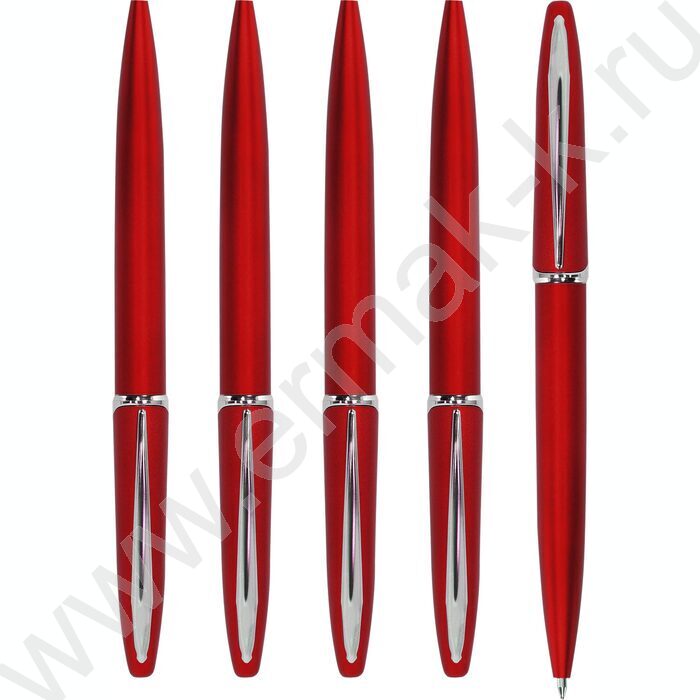 Ручка шар логотипная Inspiration 0,7мм корп. красный | Фото 4