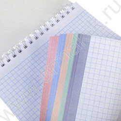 Блокнот  80л А5 спираль бумвинил "METALLIC Золото" | Фото 4