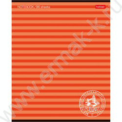 Тетрадь  96л линейка "Полосочки" ассорти | Фото 1