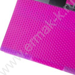 Тетрадь  96л клетка/спираль/пластик.обл. "DIAMOND NEON Розовая" 4 цв. разделителя с линейкой | Фото 4