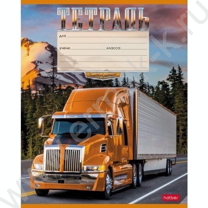 Тетрадь  12л линейка "Autotravel" ассорти | Фото 4