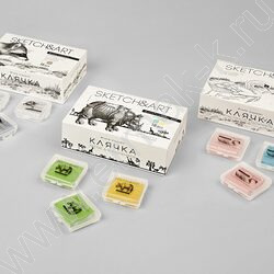 Ластик Клячка Sketch&Art жёлтый/зелёный в пластиковой коробочке | Фото 6