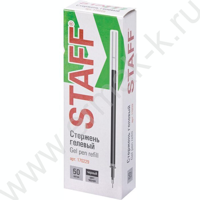 Стержень гел. черный 135мм игольчатый узел 0,5мм | Фото 4