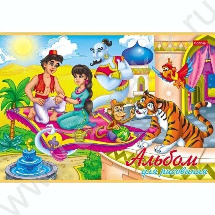 Альбом д/рисования  8л "В гостях у сказки" 5видов | Фото 1