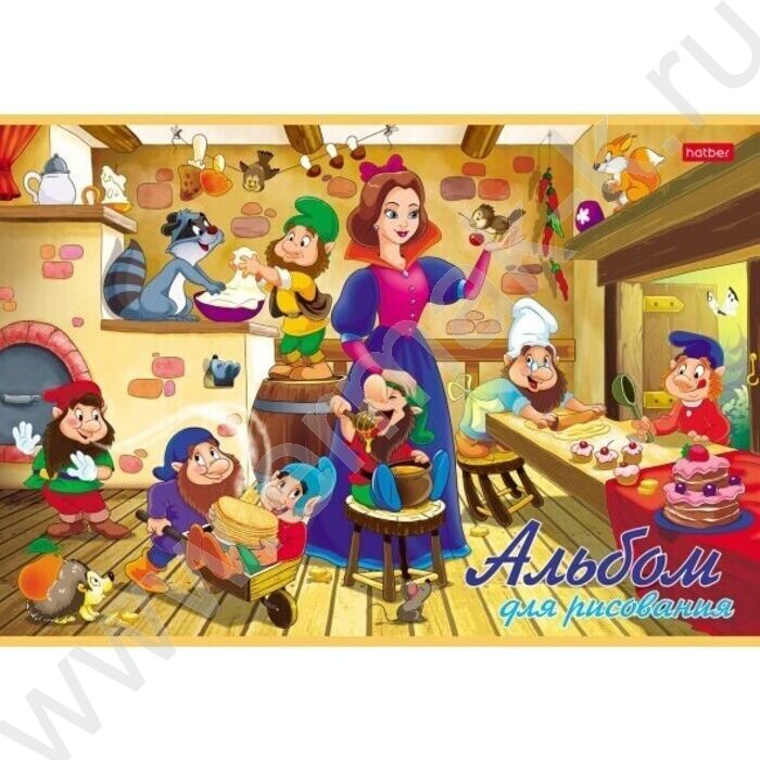 Альбом д/рисования  8л "В гостях у сказки" 5видов | Фото 2
