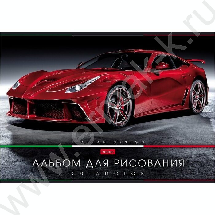 Альбом д/рисования 20л "Автотюнинг" 5видов | Фото 2