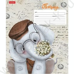 Тетрадь  12л линейка косая с доп.горизонтальной "Зоозаврики" 5видов | Фото 5