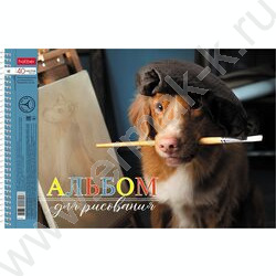Альбом д/рисования-спираль 40л "Профессионалы" /перфорация/ 4вида | Фото 4