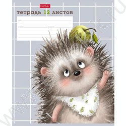 Тетрадь  12л клетка "Хорошо быть ёжиком" 5видов | Фото 5