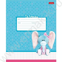 Тетрадь  12л клетка "Сафарики" 5видов | Фото 3