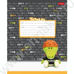 Тетрадь  12л клетка "Сафарики" 5видов | Фото 5