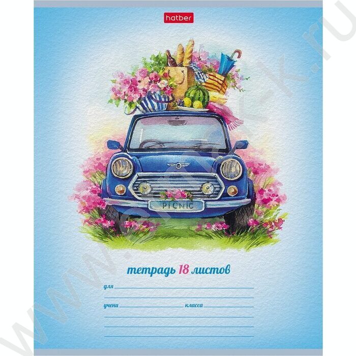 Тетрадь  18л клетка "Навстречу лету!" /тиснение/ 5видов | Фото 2