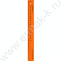 Линейка пл 30см Закройщика NEON Crystal оранжевая | Фото 1