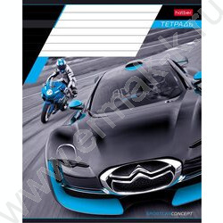 Тетрадь  18л клетка "Я люблю гонки" 5видов | Фото 4