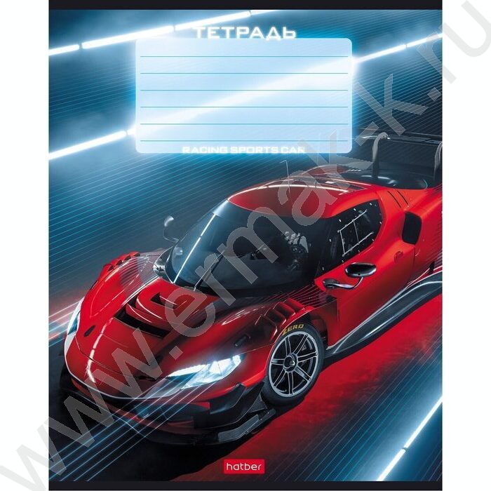 Тетрадь  18л клетка "Я люблю гонки" 5видов | Фото 5