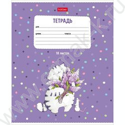 Тетрадь  18л линейка "Приключения кота Пирожка" 5видов | Фото 5