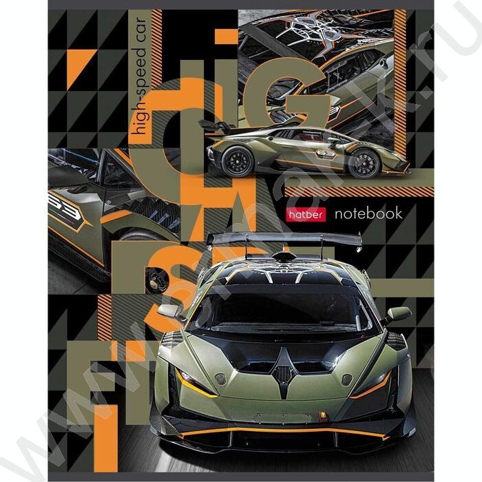 Тетрадь  40л клетка "В мире авто" ассорти | Фото 4