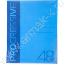 Тетрадь  48л линейка пл.обл. "PROGRESSIVE Синяя" | Фото 2