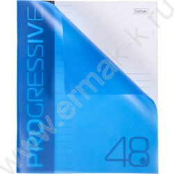 Тетрадь  48л линейка пл.обл. "PROGRESSIVE Синяя" | Фото 3