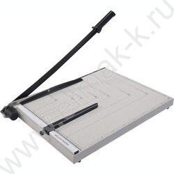 Резак д/бумаги A3 сабельный, длина реза - 650 мм,12л. метал. основание, серый | Фото 1