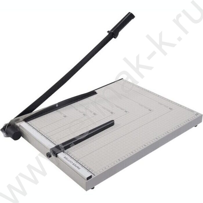 Резак д/бумаги A3 сабельный, длина реза - 650 мм,12л. метал. основание, серый | Фото 1