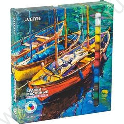 Краски масляные 48цв 12мл  в алюминиевых тубах, картон. коробка | Фото 1