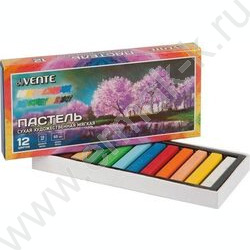 Пастель художественная 12цв  /мягкая /квадратное сечение 65*10мм /картон.кор. | Фото 1