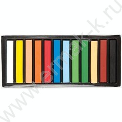 Пастель художественная 12цв  /мягкая /квадратное сечение 65*10мм /картон.кор. | Фото 3