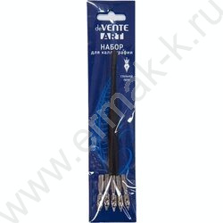 Перья классические ширококонечные, 5шт, размер 0,65, 1, 1,5, 2,3, 3мм. с держателем "Art" | Фото 1