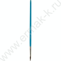 Кисть набор 10шт /пони круг. № 1, 2, 3, 4, 6, 10, щетина плоские № 6, 8, 10, 12/ "Cosmo" | Фото 3