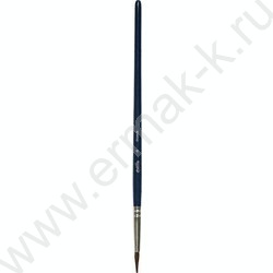 Кисть набор 10шт /пони круг. № 1, 2, 3, 4, 6, 10, щетина плоские № 6, 8, 10, 12/ "Cosmo" | Фото 4