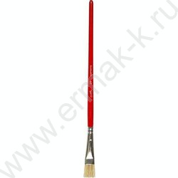 Кисть набор 10шт /пони круг. № 1, 2, 3, 4, 6, 10, щетина плоские № 6, 8, 10, 12/ "Cosmo" | Фото 6