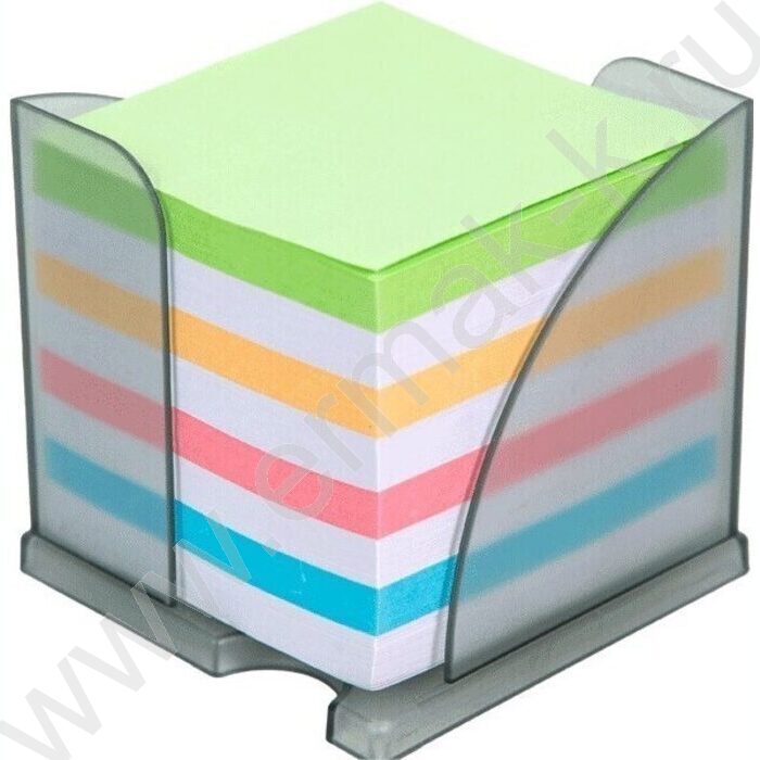 Пластиковый бокс  9*9*9 (серый) | Фото 1