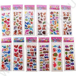 Наклейки декоративные 17*7 см 3D 12 дизайнов ОПП-упаковка | Фото 2