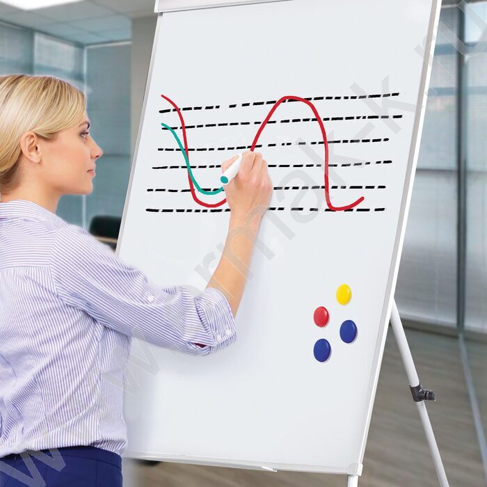 Флипчарт 70*100см на треноге, полочка | Фото 9