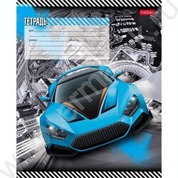Тетрадь  12л линейка косая с доп.горизонтальной "Автопанорама- Выпуск №2" 5видов | Фото 2