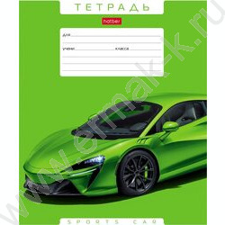 Тетрадь  12л линейка узкая "Авторалли" ассорти | Фото 1