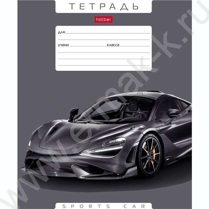 Тетрадь  12л линейка узкая "Авторалли" ассорти | Фото 2