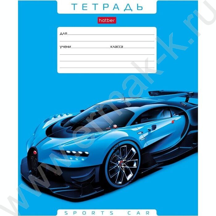 Тетрадь  12л линейка узкая "Авторалли" ассорти | Фото 5