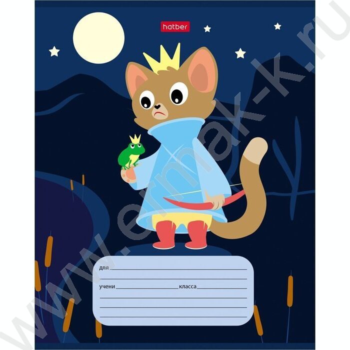 Тетрадь  12л клетка "КотоСказки" 5видов | Фото 2