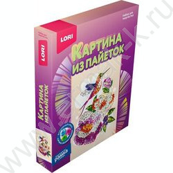 Набор д/творчества Картина из пайеток 20*25см "Колибри" | Фото 2