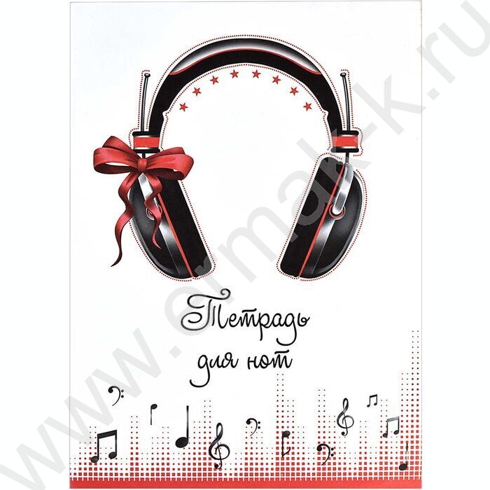 Тетрадь для нот  8л А4 "Сила звука" | Фото 1