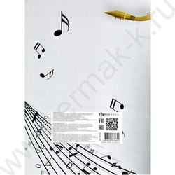 Тетрадь для нот  8л А4 "Льётся музыка" | Фото 4