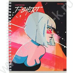 Тетрадь  96л клетка/спираль "Прекрасные девушки" ассорти | Фото 5