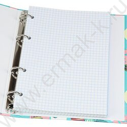 Тетрадь 120л клетка/кольца "Яркие макаруны" /твин-лак/хол.фольга/ | Фото 3