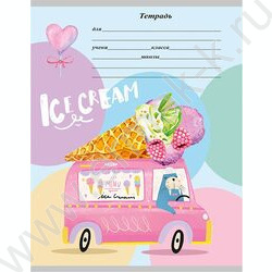 Тетрадь  12л линейка "Микс" 5видов | Фото 2