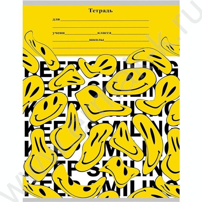 Тетрадь  12л линейка "Микс" 5видов | Фото 6
