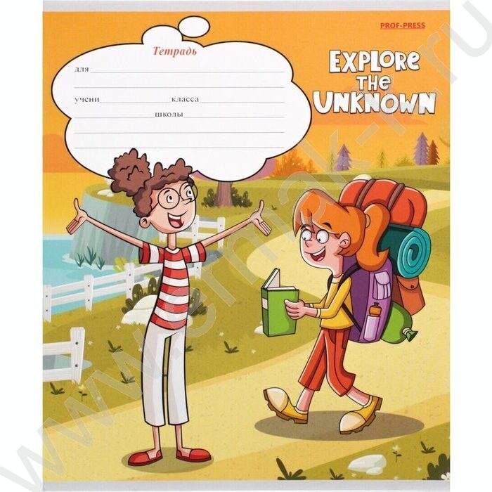 Тетрадь  12л линейка косая "Девчонки в походе" 5видов | Фото 4