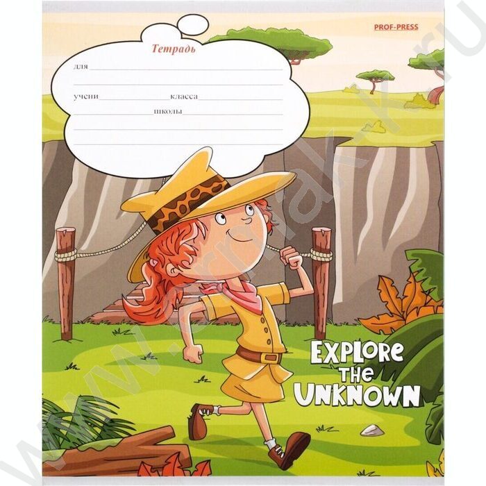 Тетрадь  12л линейка косая "Девчонки в походе" 5видов | Фото 7